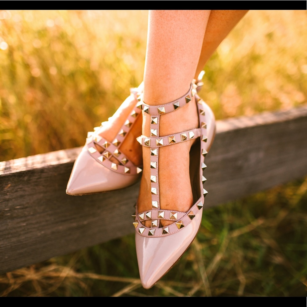 Valentino Rockstud Flats